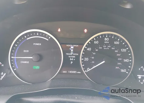 2013 Lexus Es 300H from USA, damaged, VIN JTHBW1GG6D2009133